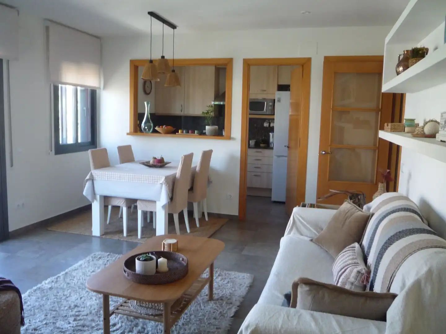 Dining room of Flat for sale in Sitges  with Air Conditioner, Heating and Terrace