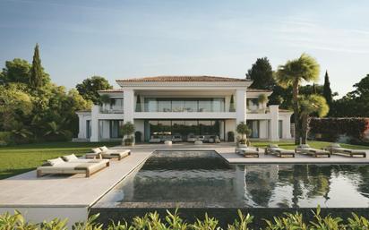 Exterior view of House or chalet for sale in Benahavís  with Air Conditioner, Private garden and Terrace