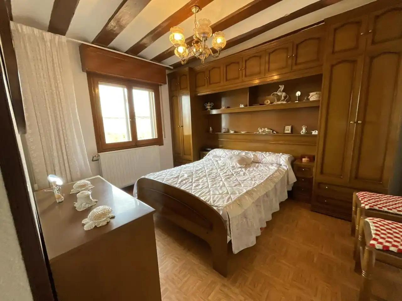 Bedroom of Houses for sale in Cirueña  with Heating, Private garden and Furnished