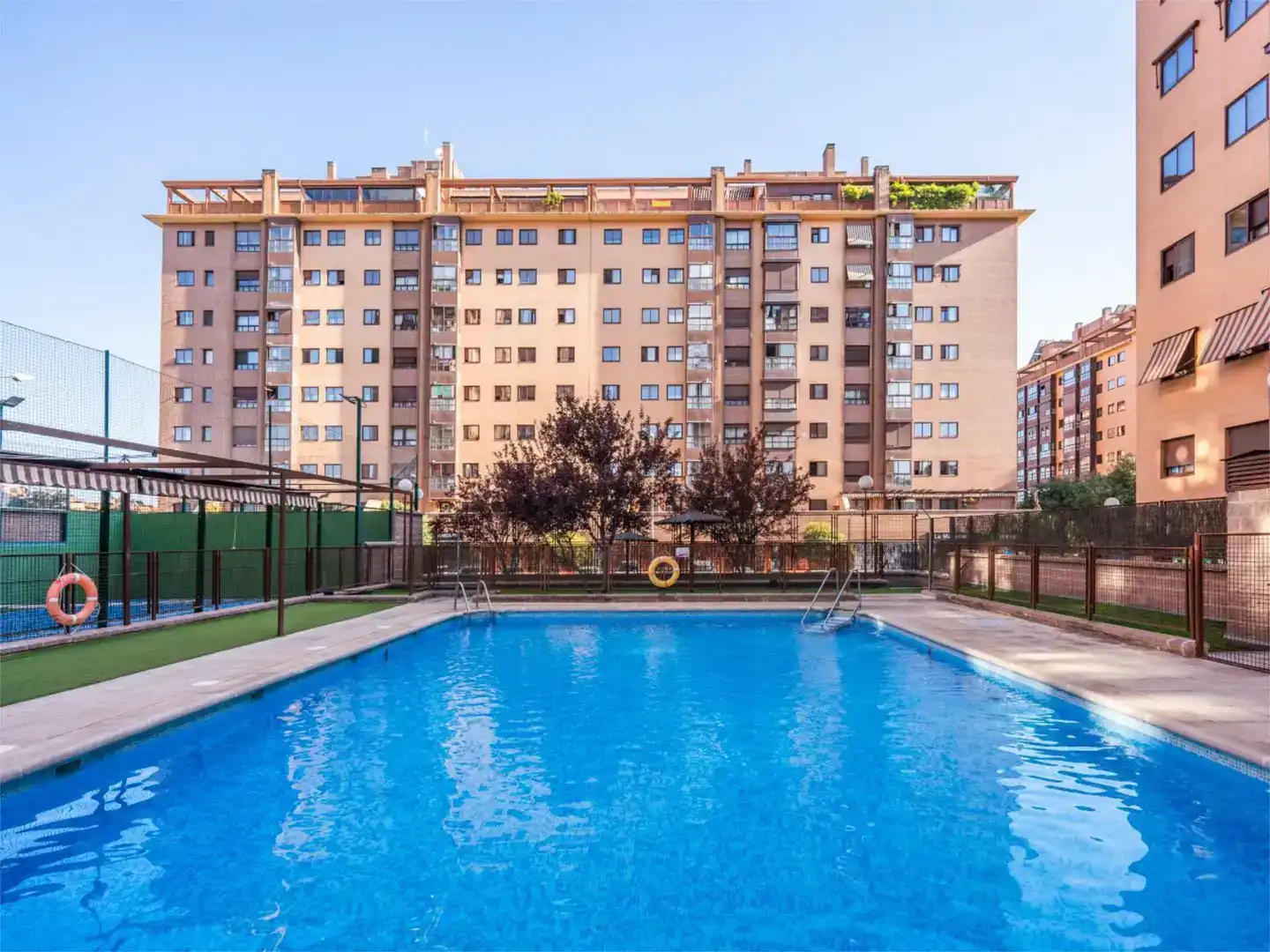 Schwimmbecken von Wohnung zur Miete in  Madrid Capital mit Schwimmbad