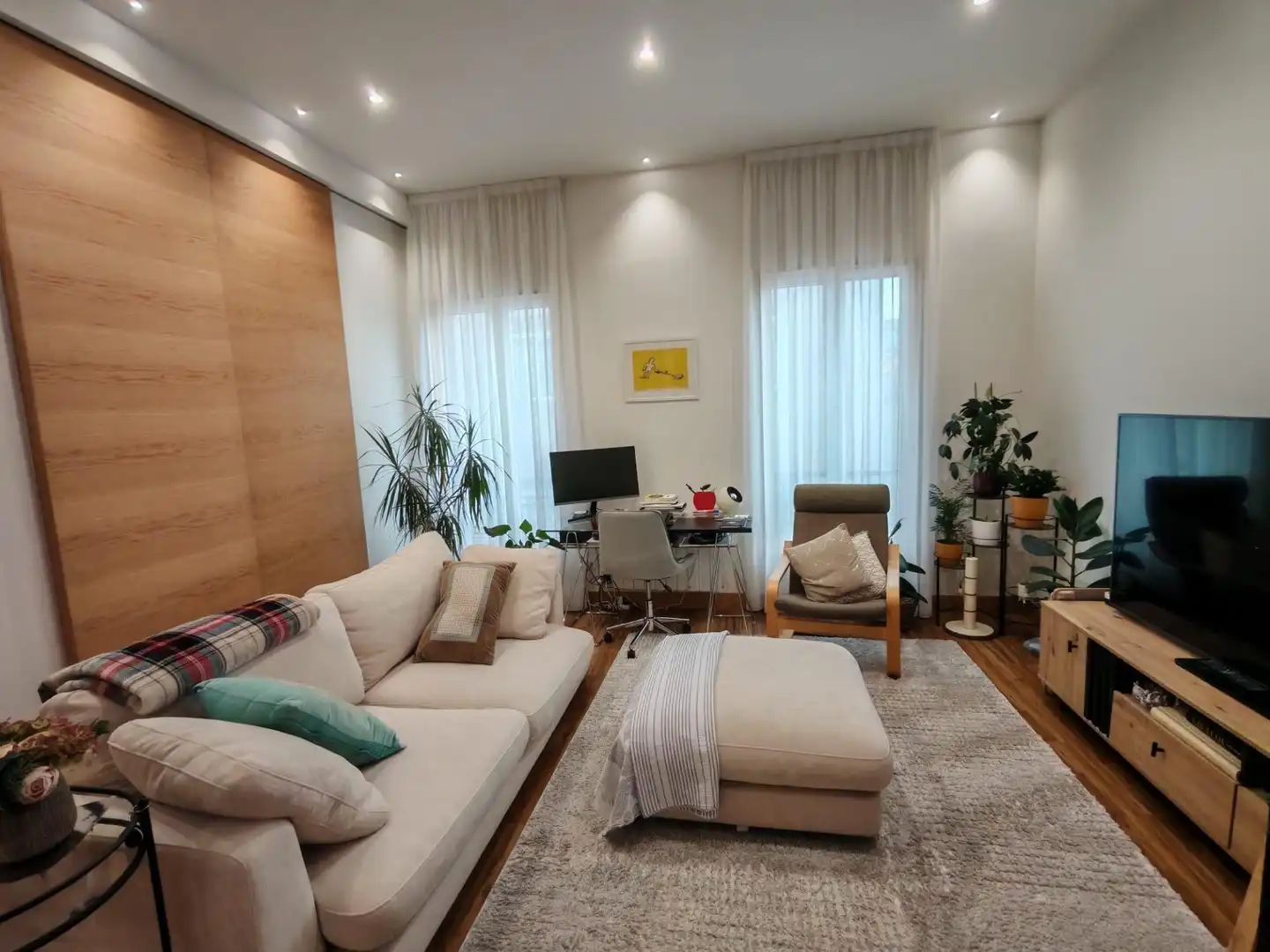 Living room of Flat for sale in Vigo   with Heating