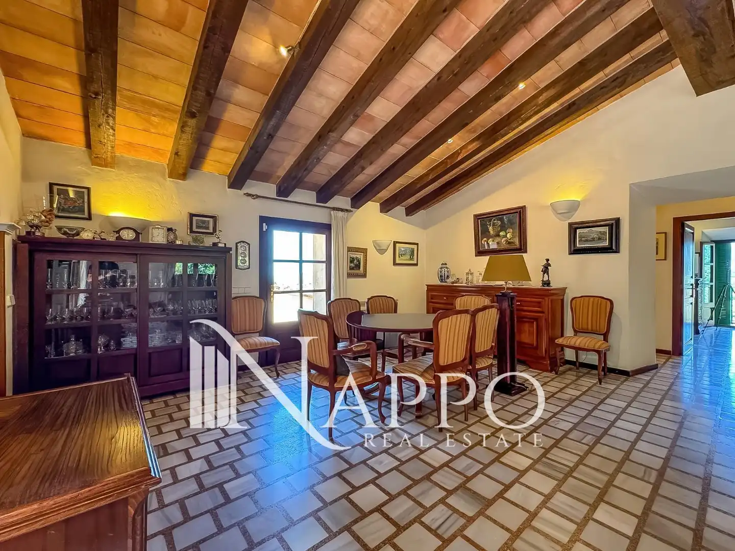 Living room of Houses for sale in Sóller  with Air Conditioner, Storage room and Swimming Pool
