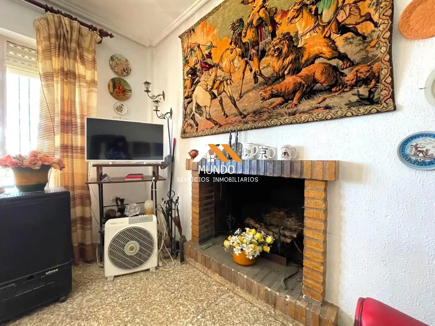 Sala de estar de Casa o chalet en venta en Olocau con Aire acondicionado, Jardín privado y Terraza