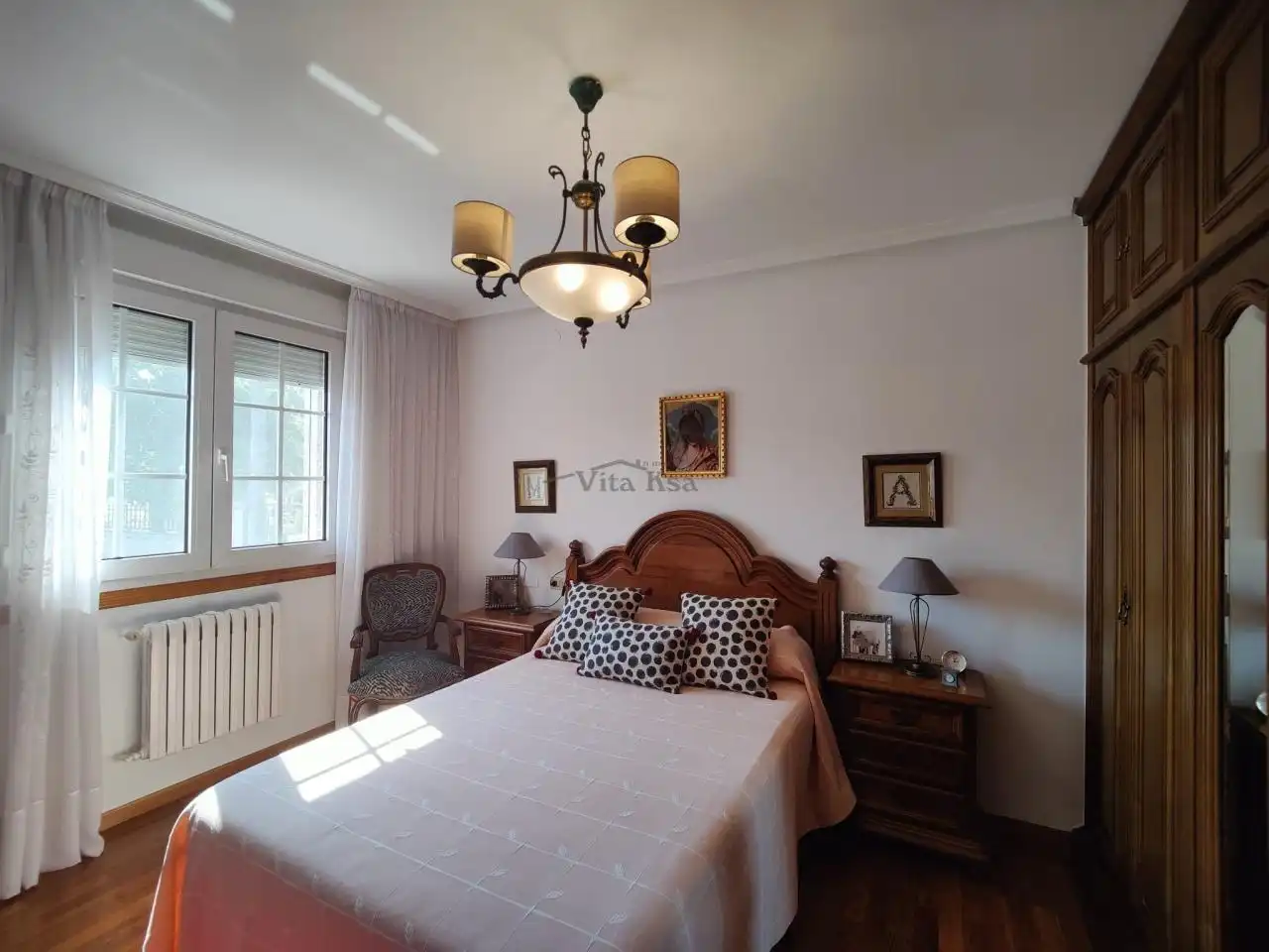 Bedroom of Houses for sale in Ourense Capital   with Heating, Private garden and Swimming Pool