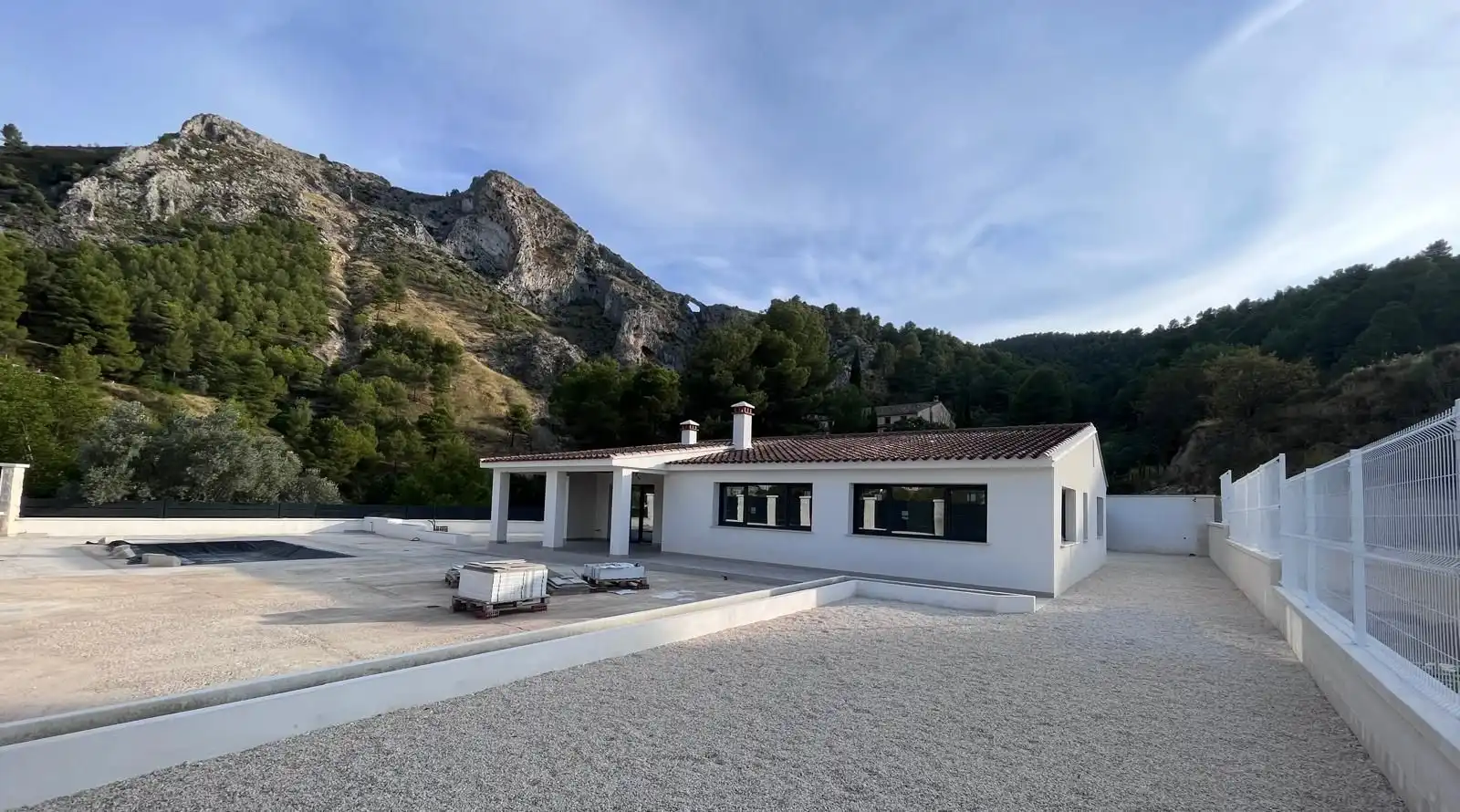 Vista exterior de Casa o xalet en venda en Penàguila