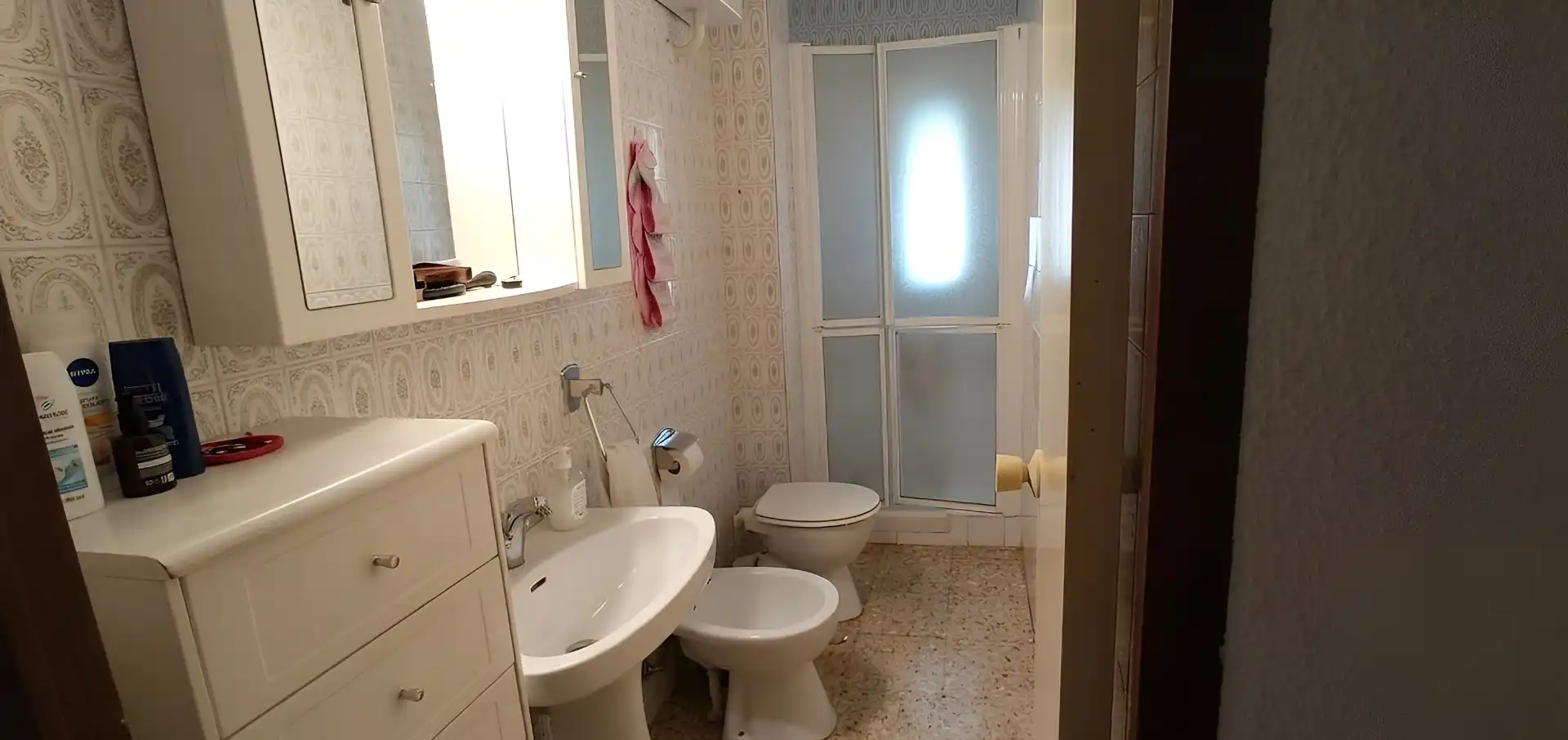 Badezimmer von Wohnung zum Verkauf in Coslada mit Klimaanlage, Terrasse und Möbliert