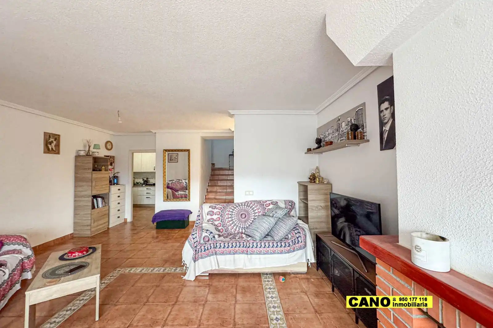 Sala de estar de Casa o chalet en venta en Vícar con Terraza