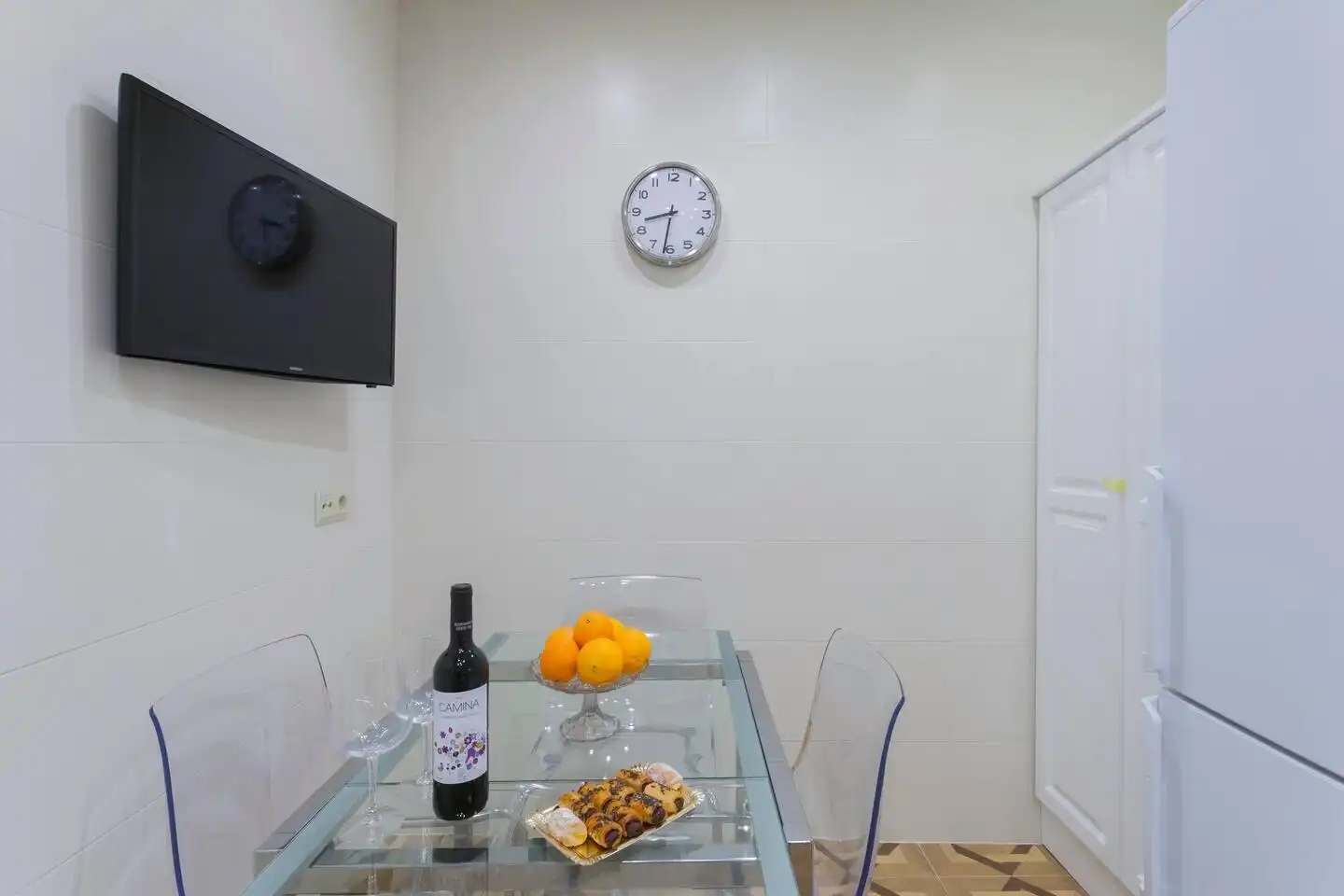 Dining room of Apartments for rent in Málaga  with Air Conditioner, Furnished and Internet
