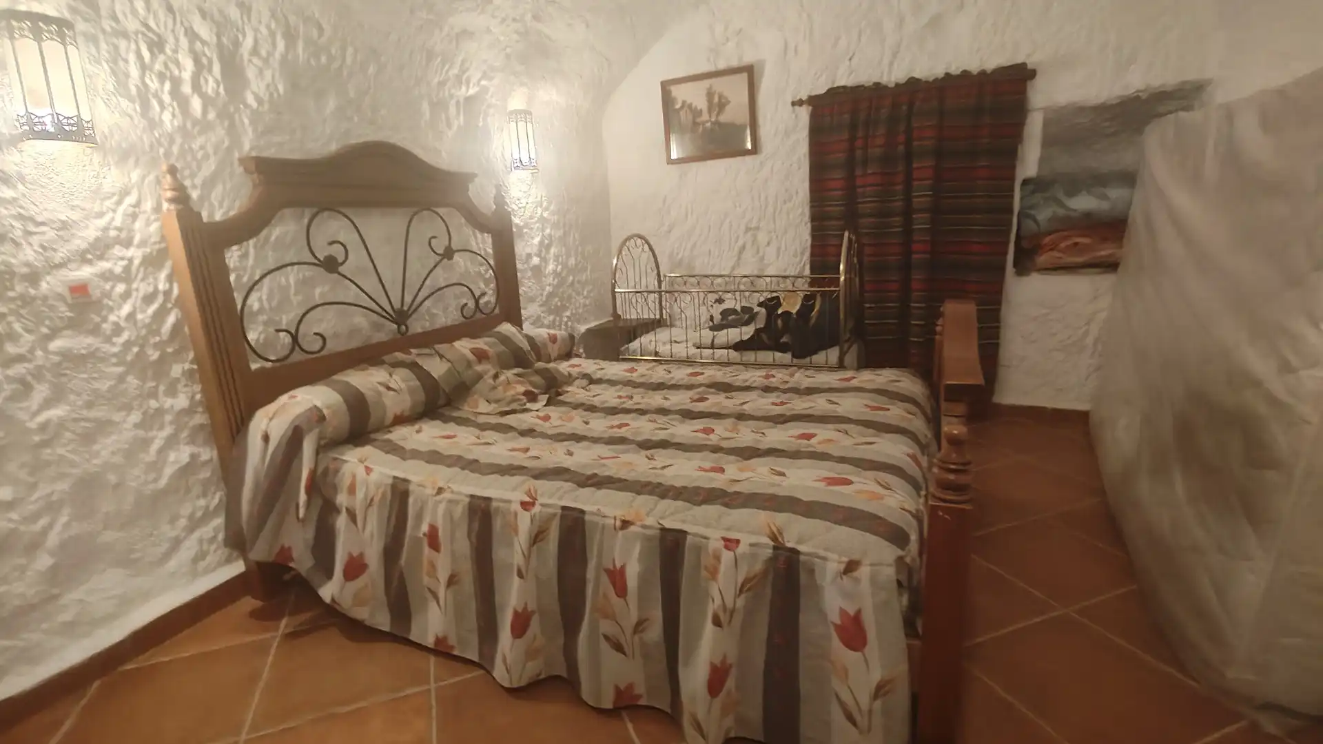 Bedroom of Houses for sale in Zújar  with Furnished