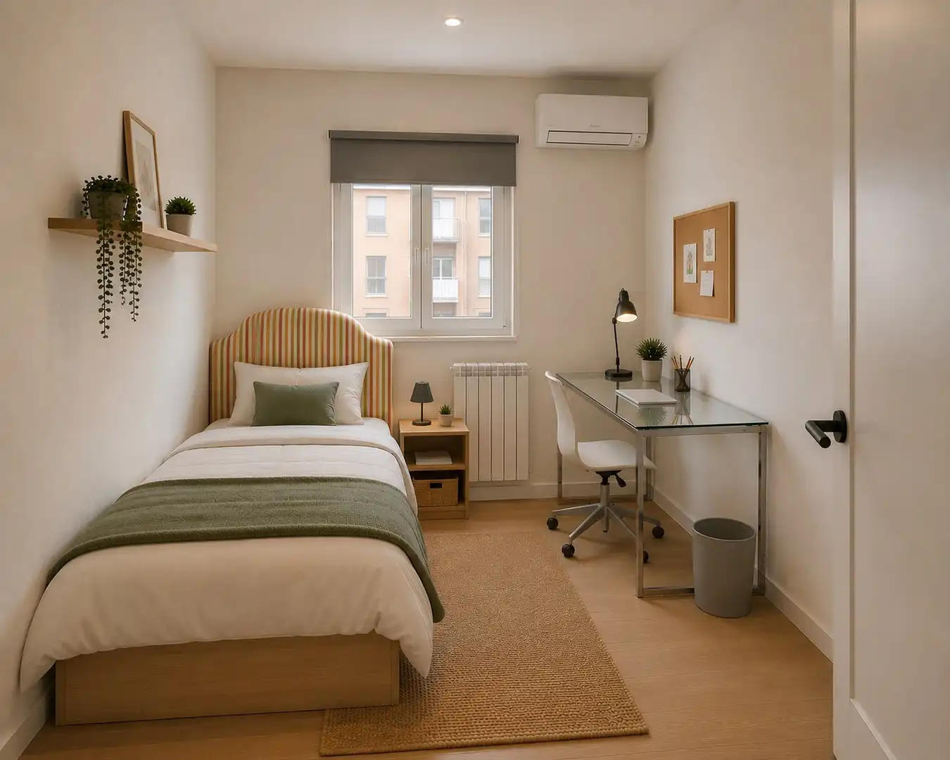 Habitación de Piso de alquiler en Madrid con Aire acondicionado, Calefacción y Parquet