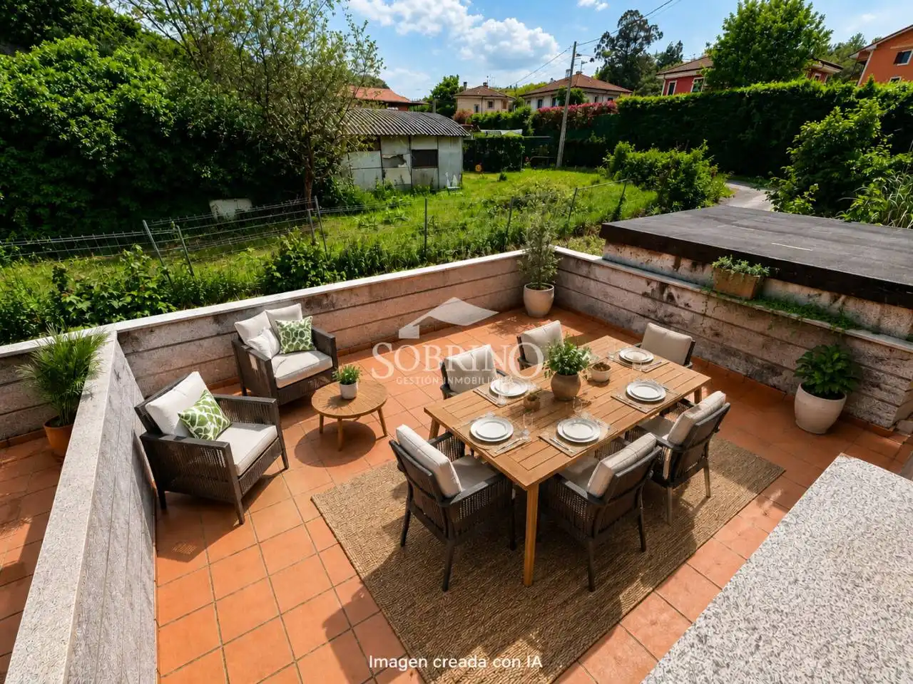 Terrace of Flat for sale in Llanes  with Heating, Terrace and Alarm