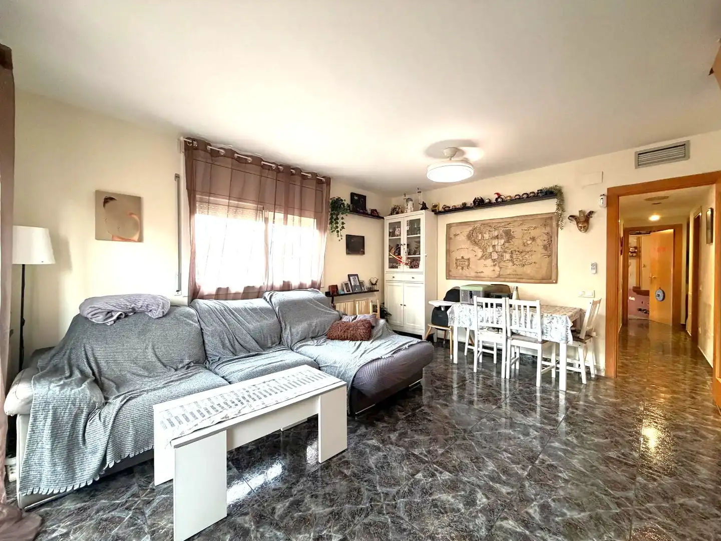 Sala d'estar de Pis en venda en Terrassa amb Aire condicionat, Calefacció i Terrassa