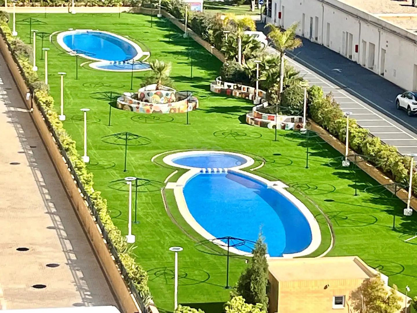 Swimming pool of Flat for sale in Oropesa del Mar / Orpesa  with Air Conditioner, Heating and Terrace