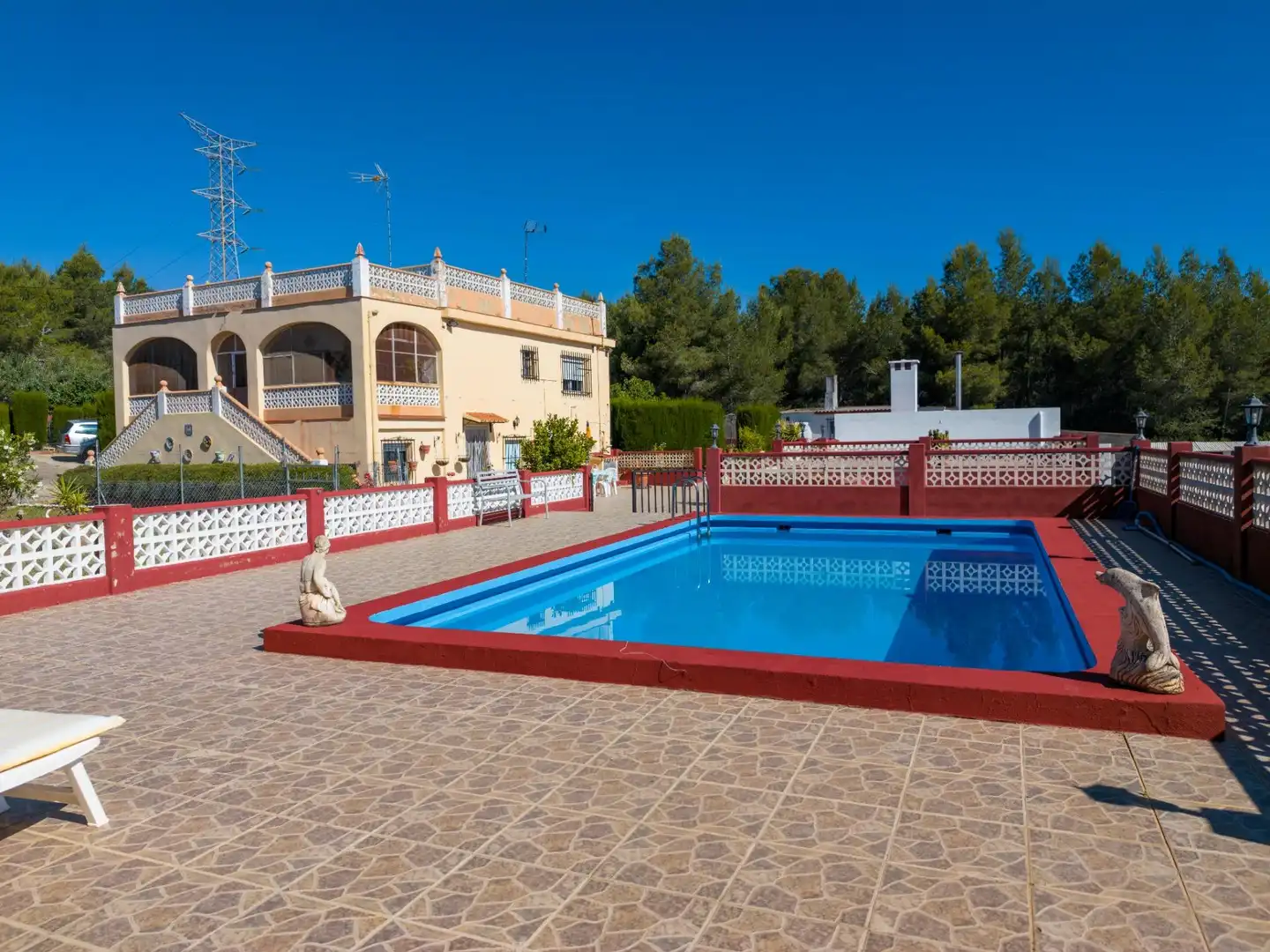 Swimming pool of Houses for sale in Buñol  with Heating, Private garden and Terrace