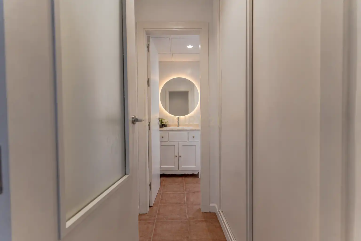 Badezimmer von Wohnung zur Miete in Centro