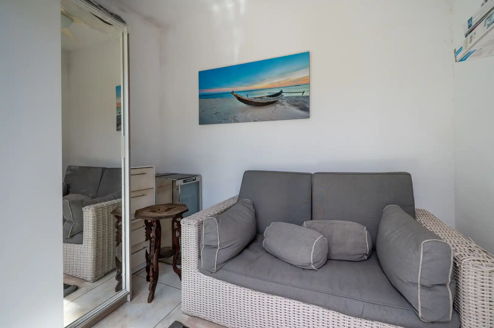 Living room of Houses for sale in Estepona  with Air Conditioner, Private garden and Terrace