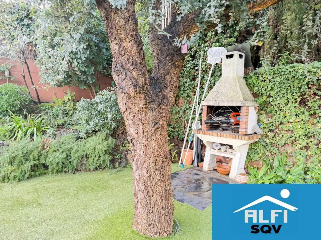 Garden of Houses for sale in Sant Quirze del Vallès  with Air Conditioner, Heating and Private garden