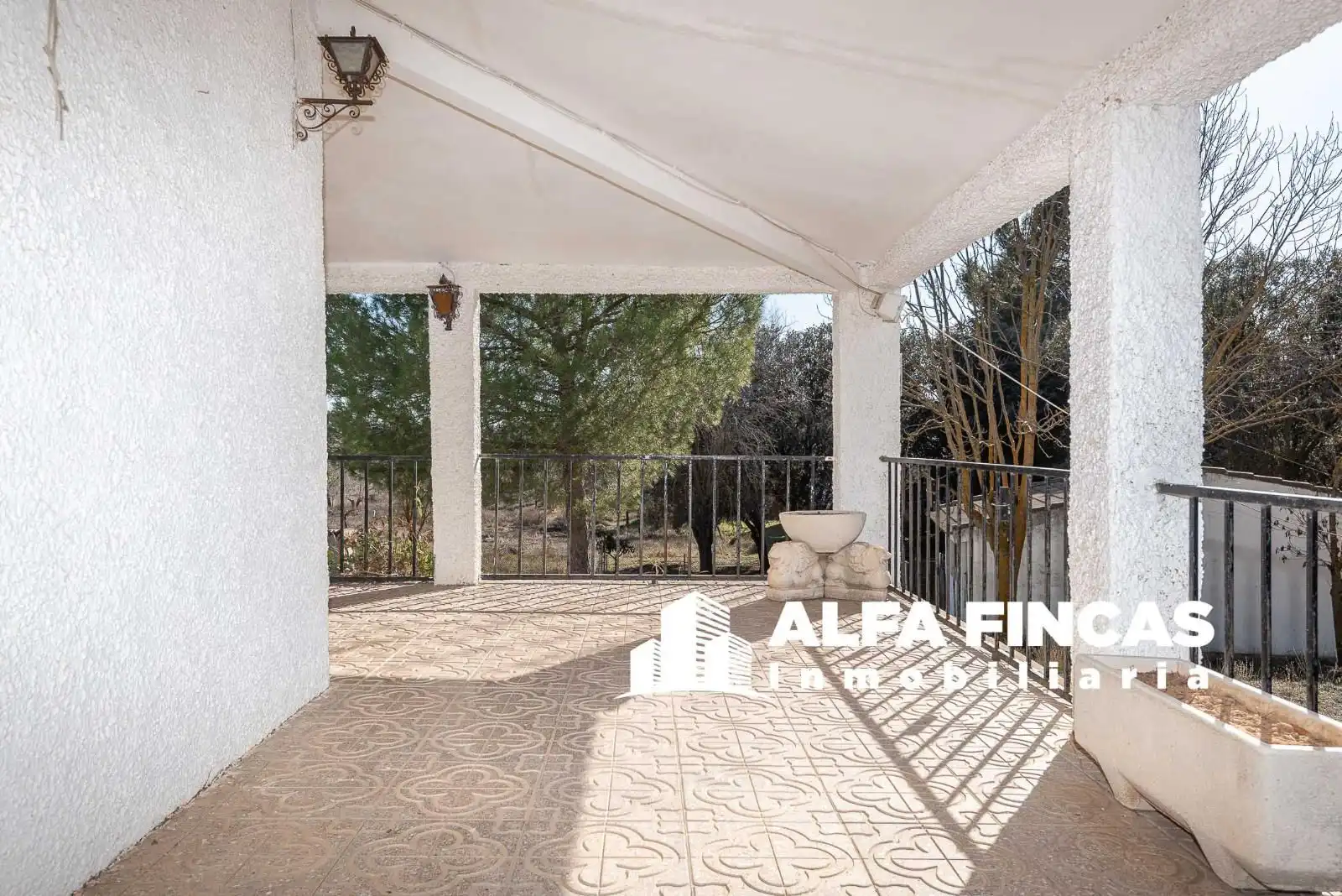 Terraza de Casa o chalet en venta en Villar de Cañas con Aire acondicionado, Calefacción y Jardín privado