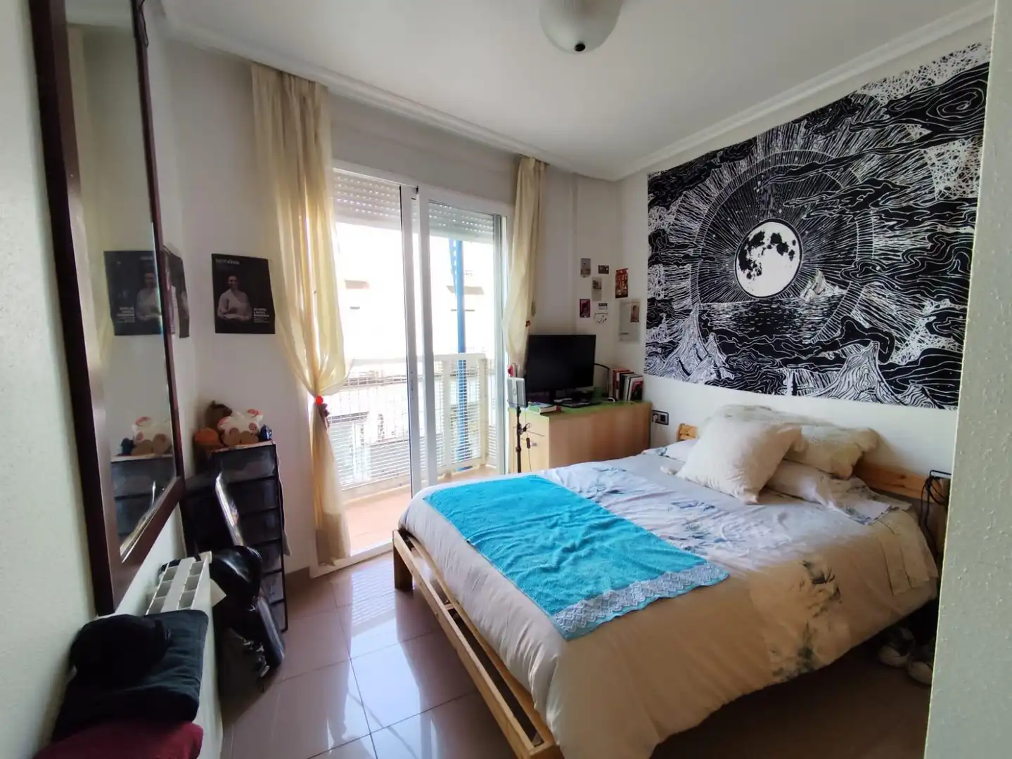 Bedroom of Flat for sale in Calasparra  with Air Conditioner, Heating and Storage room