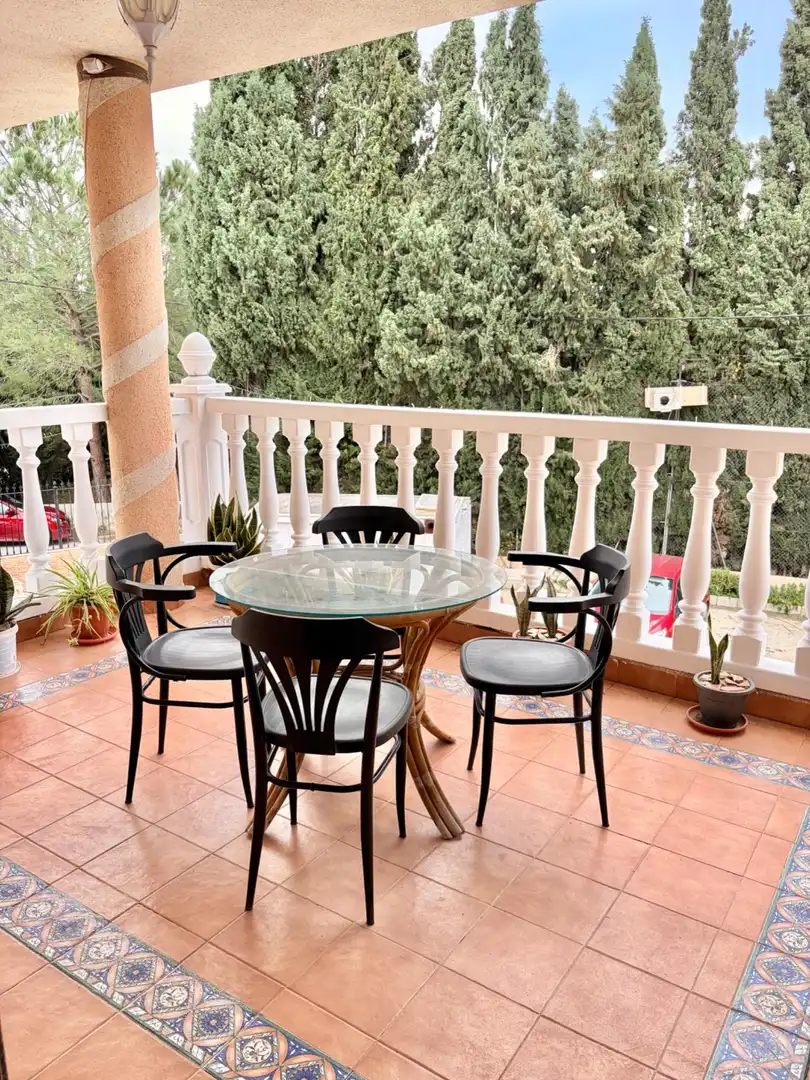 Terraza de Casa o chalet en venta en Murcia con Aire acondicionado, Jardín privado y Terraza