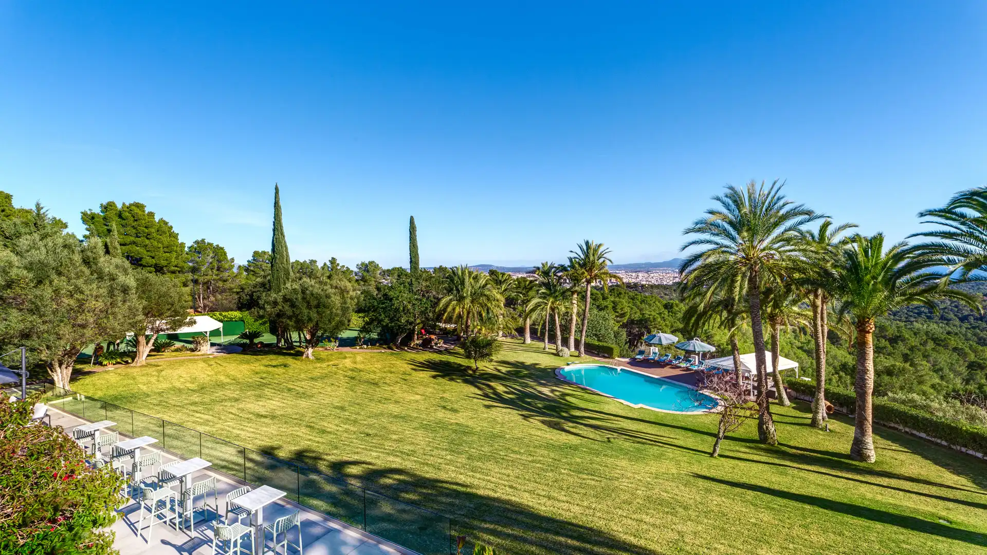 Jardín de Casa o chalet en venta en  Palma de Mallorca con Aire acondicionado, Calefacción y Parquet