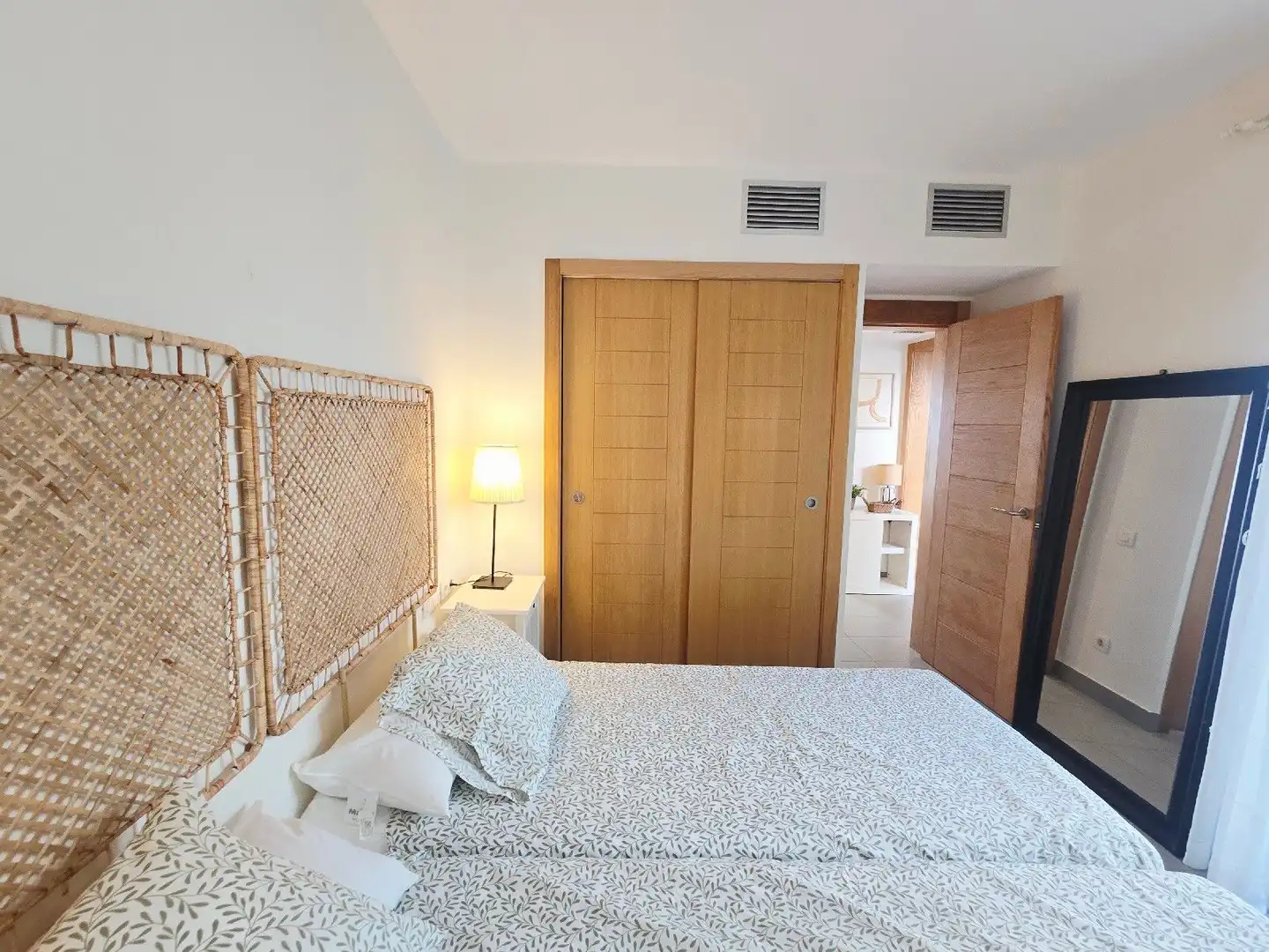 Schlafzimmer von Wohnung zum Verkauf in Mojácar mit Klimaanlage, Terrasse und Schwimmbad