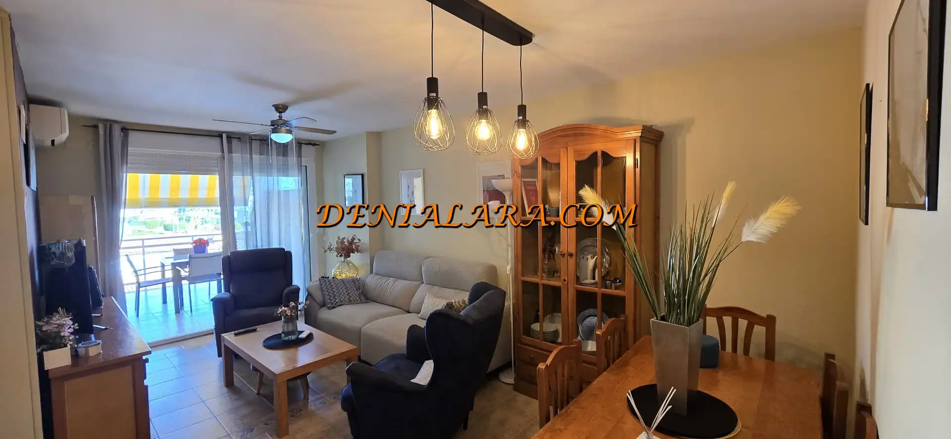 Living room of Duplexes for sale in Dénia  with Air Conditioner, Terrace and Storage room