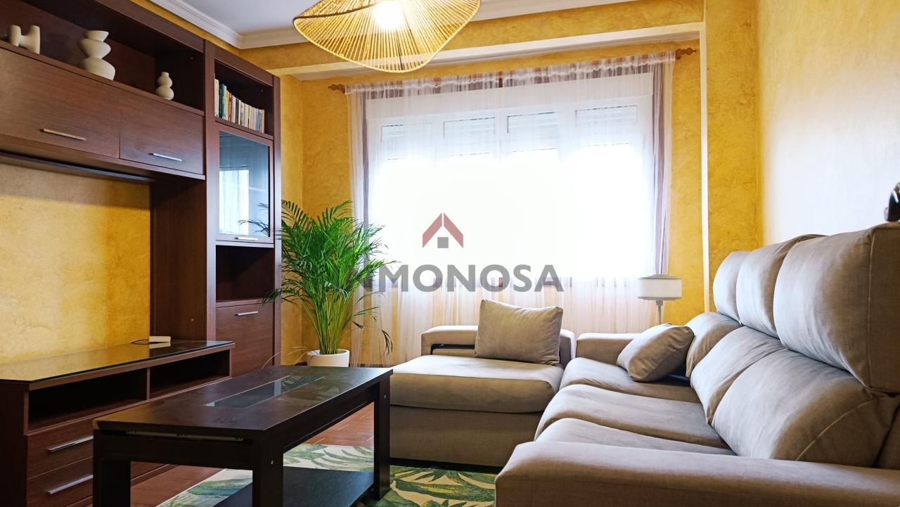 Sala d'estar de Pis de lloguer en Narón amb Moblat