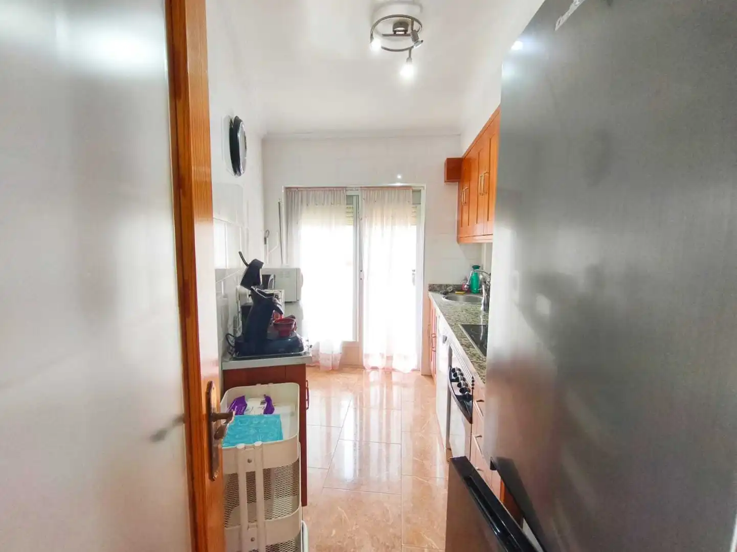 Küche von Wohnung zum Verkauf in Cullera mit Klimaanlage, Möbliert und Balkon