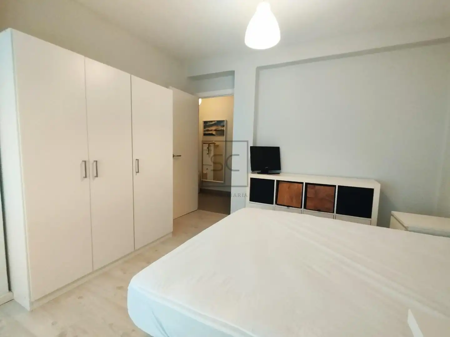 Bedroom of Flat for rent in Ferrol  with Heating and Furnished