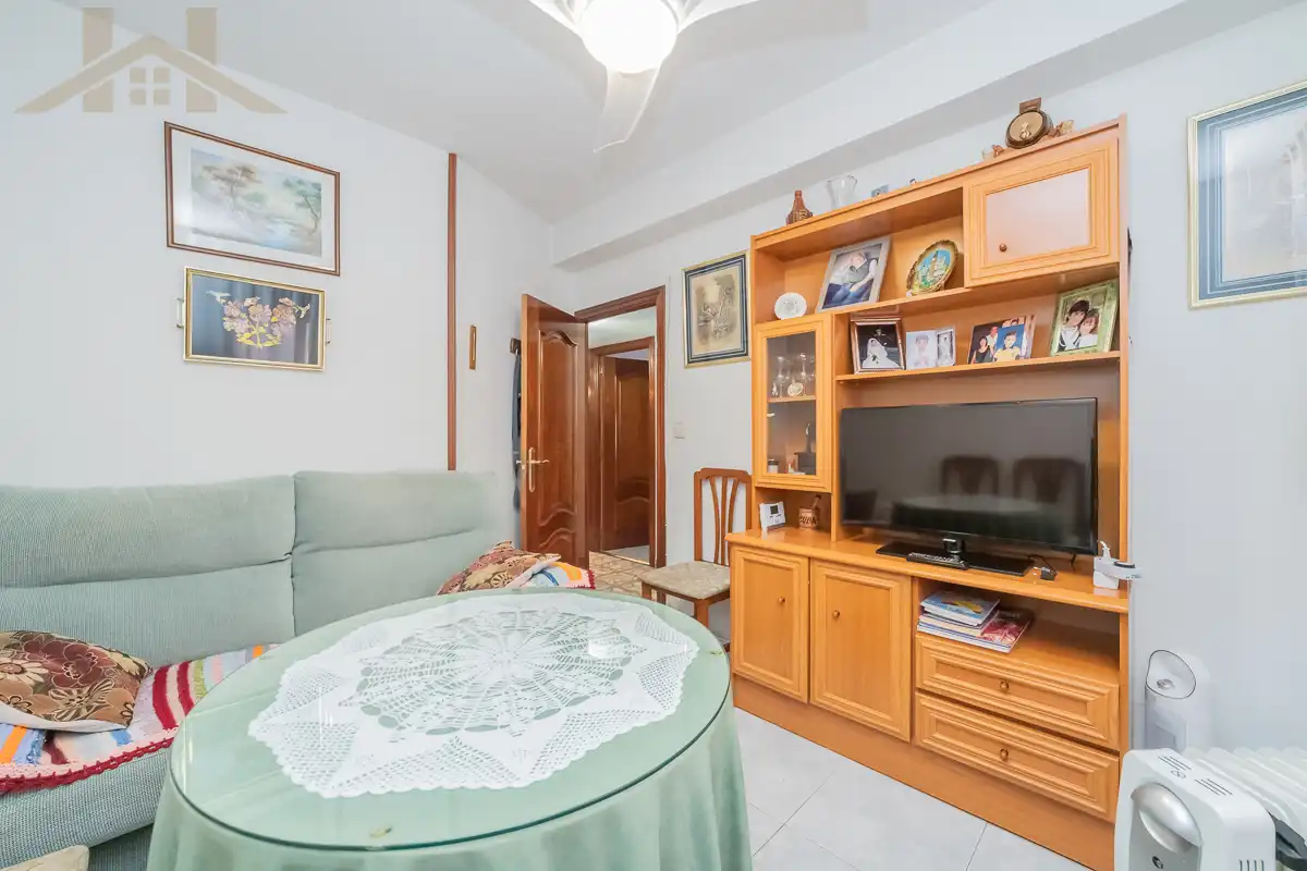 Sala de estar de Piso en venta en Leganés con Calefacción y Terraza