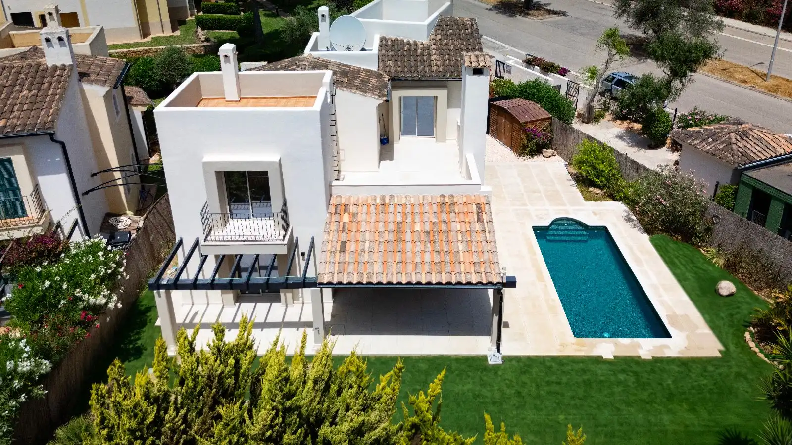 Vista exterior de Casa o chalet en venta en Calvià con Aire acondicionado, Calefacción y Jardín privado