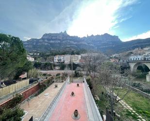 Vista exterior de Casa o xalet en venda en Monistrol de Montserrat amb Calefacció, Jardí privat i Terrassa