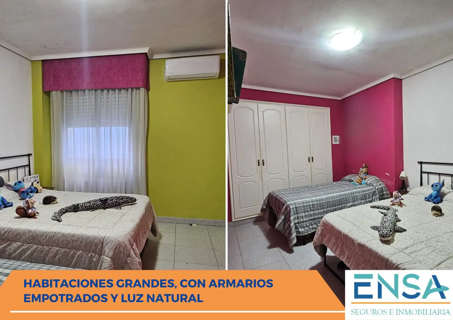 Habitación de Casa adosada en venta en Vila-real con Aire acondicionado, Calefacción y Terraza