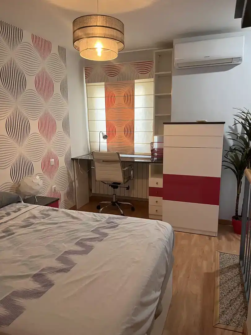 Schlafzimmer von Maisonette zum Verkauf in Ciudad Real Capital mit Klimaanlage und Balkon