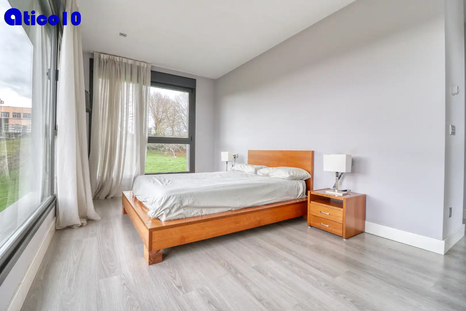 Schlafzimmer von Haus oder Chalet zum Verkauf in Noreña mit Heizung, Parkett und Abstellraum