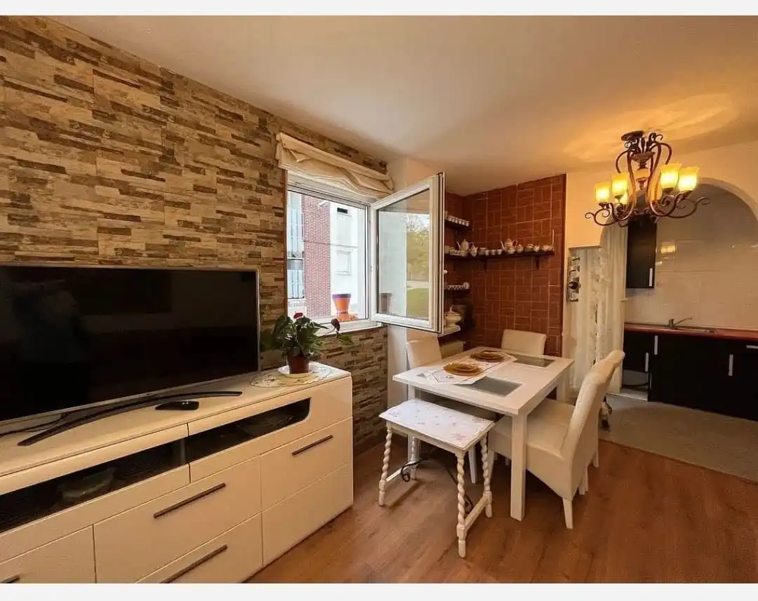 Sala de estar de Planta baja en venta en Suances con Calefacción, Parquet y Trastero