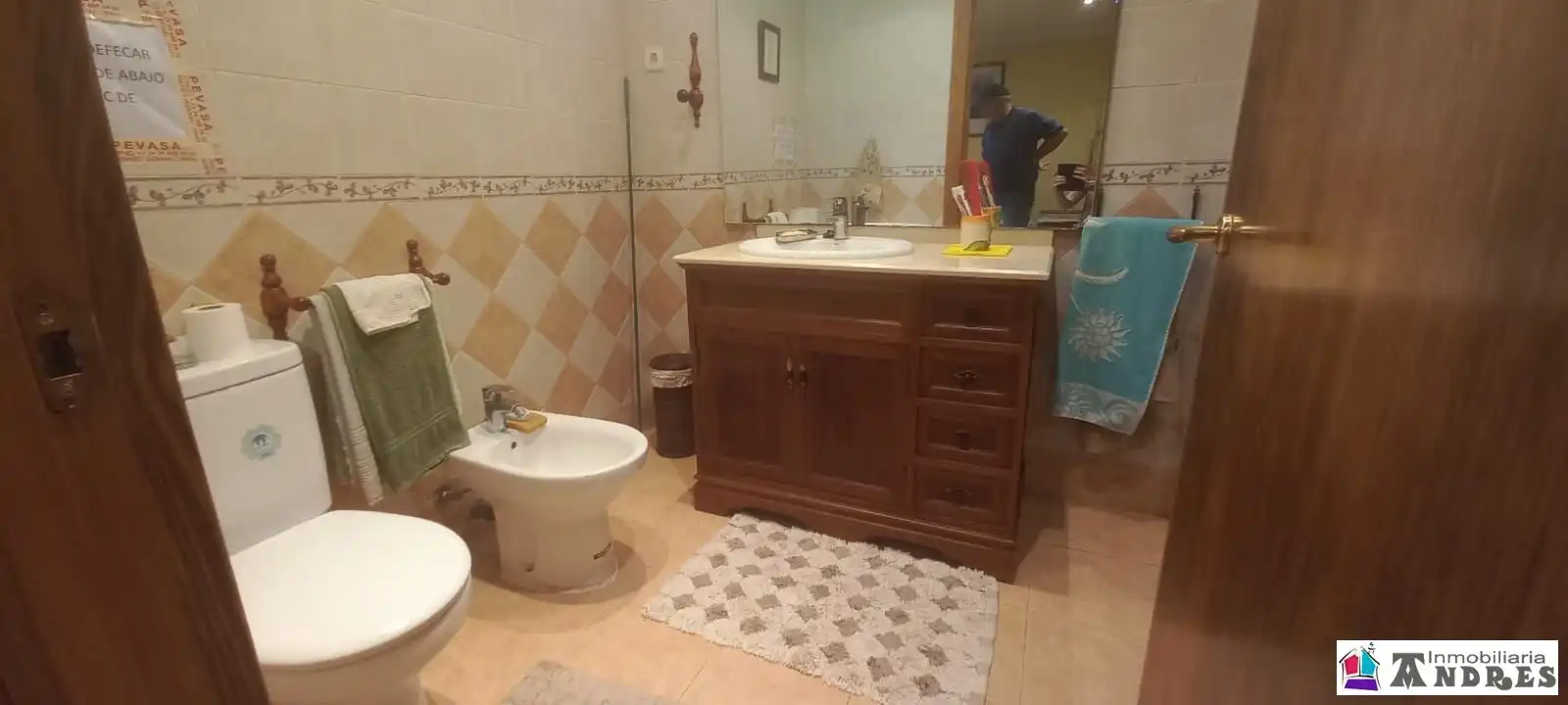 Baño de Casa o chalet en venta en Lemoa con Calefacción, Jardín privado y Terraza
