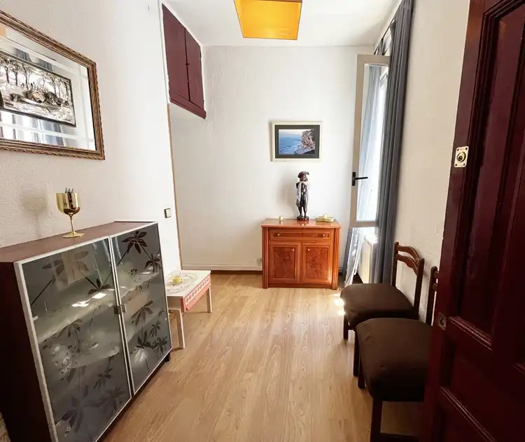 Living room of Flat for sale in Madrid  with Air Conditioner, Heating and Parquet flooring