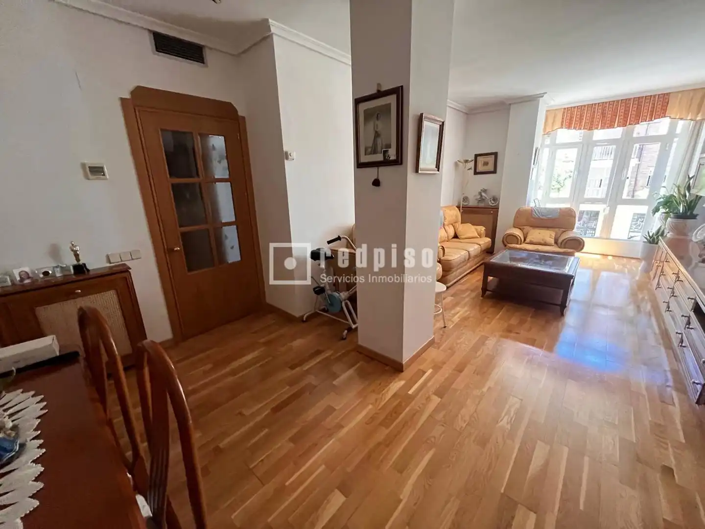 Living room of Flat for sale in Madrid  with Air Conditioner, Heating and Private garden