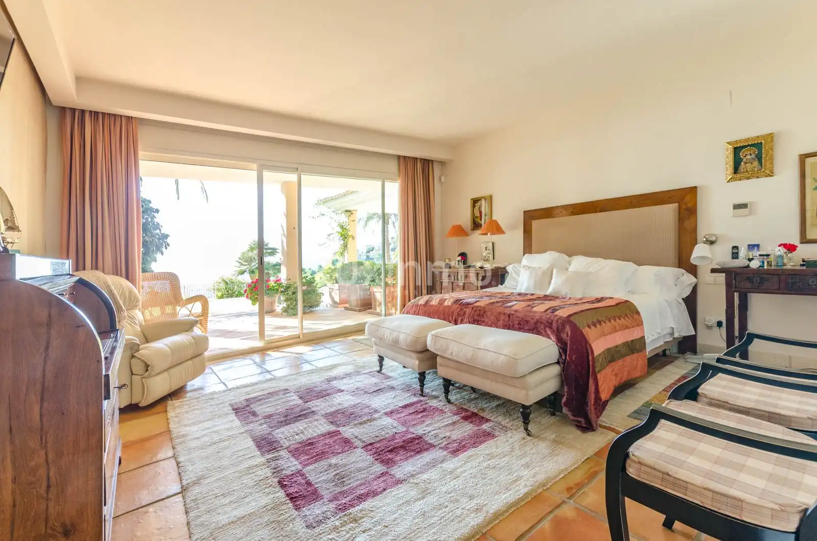 Habitación de Casa o chalet en venta en Altea con Aire acondicionado, Calefacción y Jardín privado