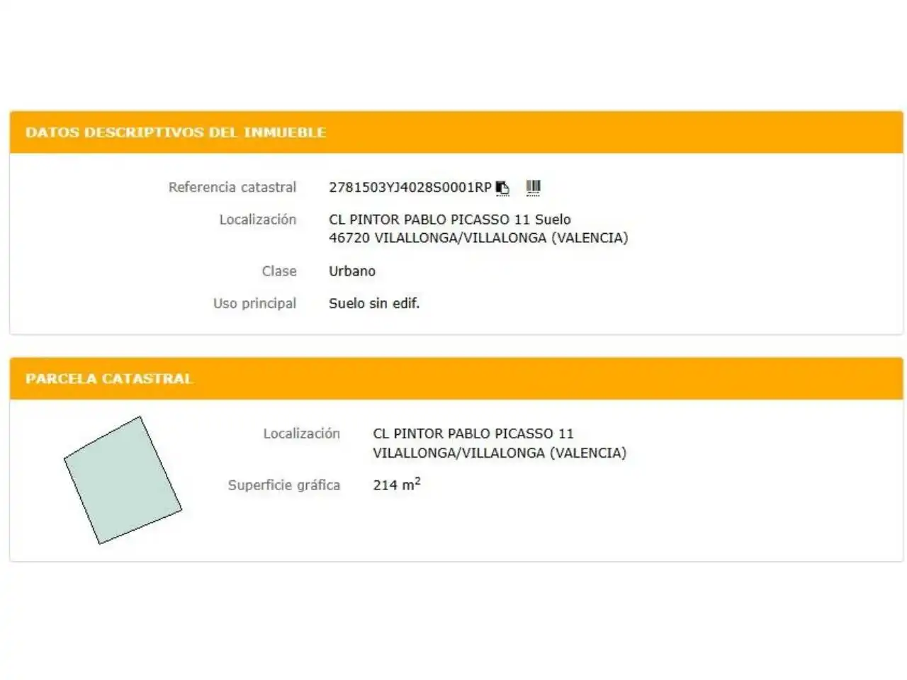 Residential land for sale in Calle Pintor pablo picasso 11, imagen 2