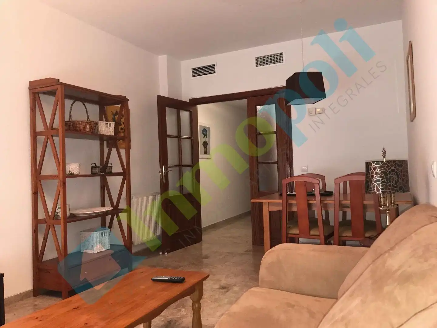 Sala d'estar de Apartament de lloguer en Badajoz amb Aire condicionat, Calefacció i Jardí privat