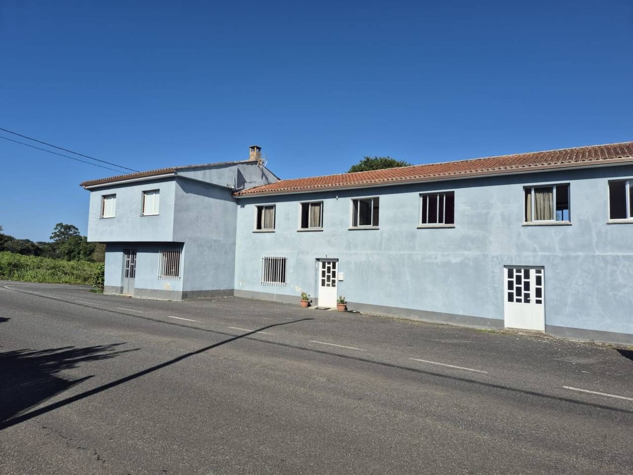 Exterior view of House or chalet for sale in Mesía  with Private garden