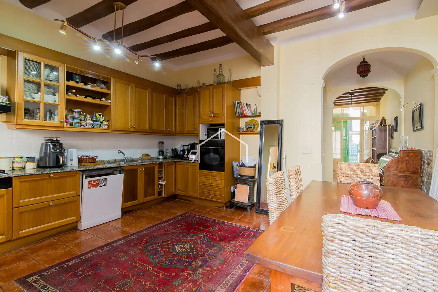 Kitchen of Country homes for sale in El Masnou  with Heating, Private garden and Terrace