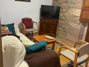 Sala d'estar de Finca rústica de lloguer en Cabezón de la Sal amb Calefacció, Moblat i Forn