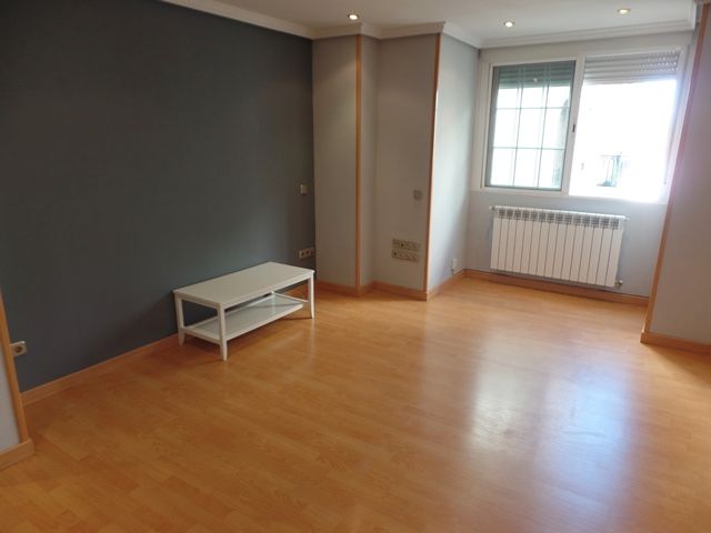 Living room of Flat to rent in  Madrid Capital  with Air Conditioner, Heating and Parquet flooring
