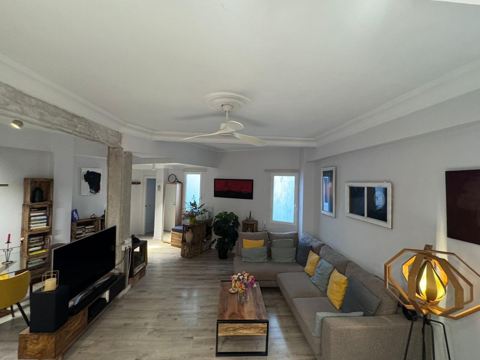 Sala de estar de Piso en venta en  Valencia Capital con Balcón