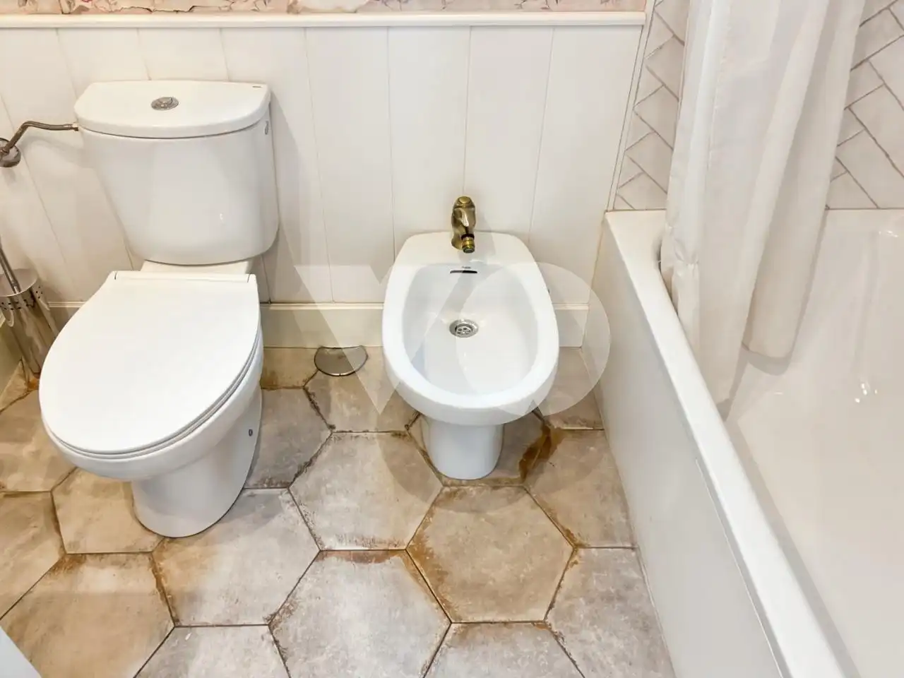 Baño de Ático en venta en Madrid con Aire acondicionado, Calefacción y Terraza