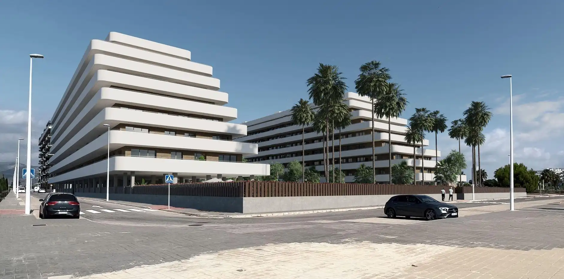 Vista exterior de Apartament en venda en Moncofa amb Aire condicionat, Jardí privat i Terrassa